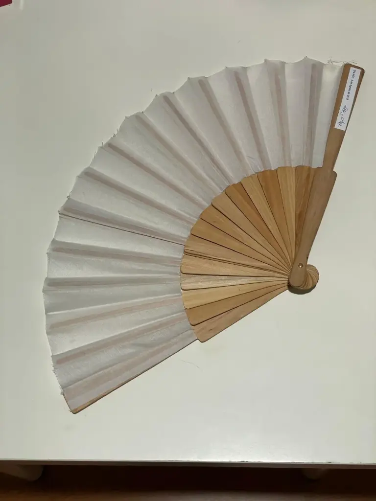Folding hand fan